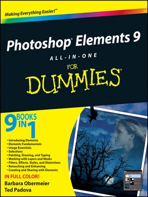 cover image of Photoshop Elements 9 All-in-One For Dummies